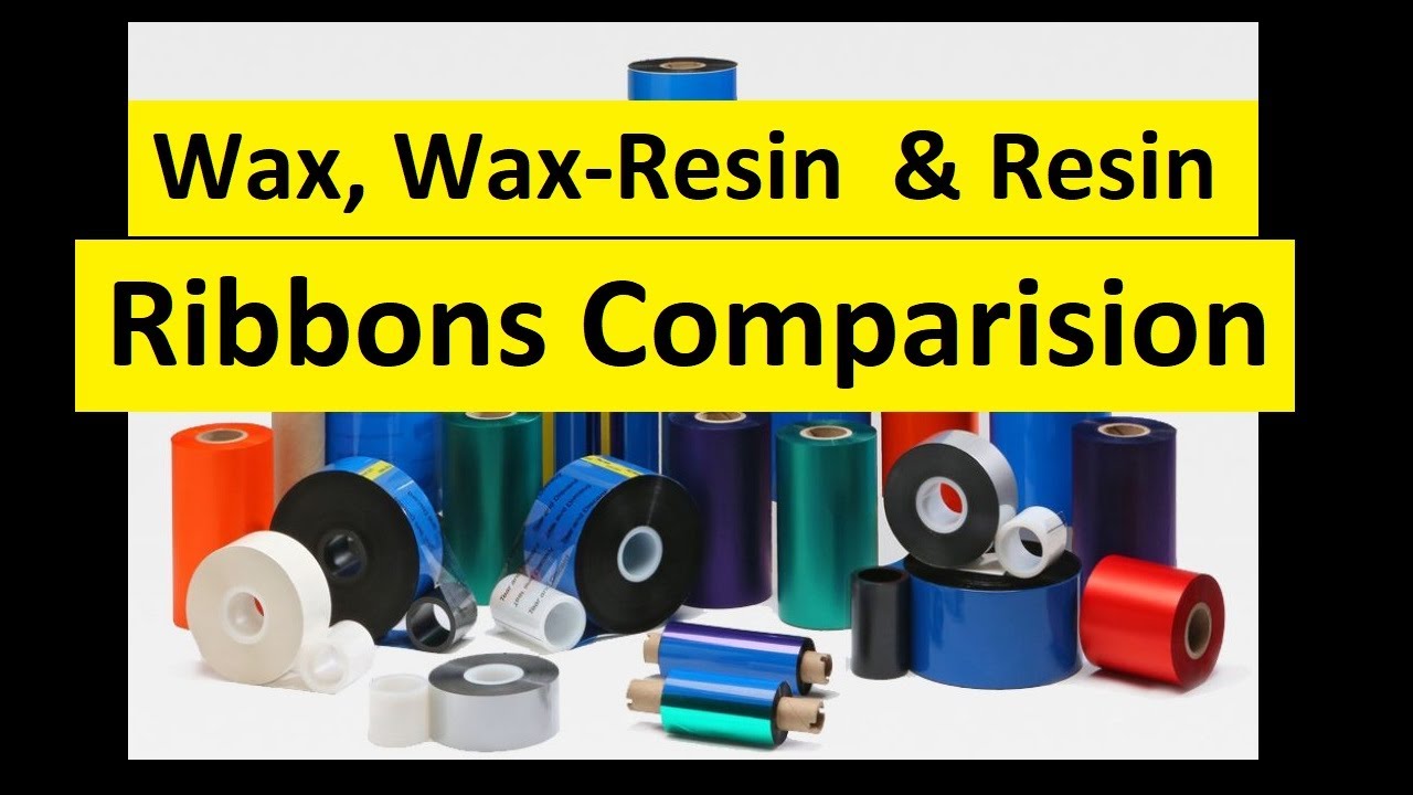 WAX - WAX RESIN - RESIN RIBBONS QUALITY & PRICE COMPARISION VIDEO