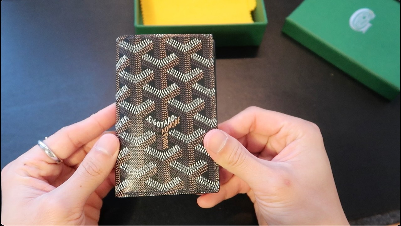 Goyard Saint Pierre Card Wallet Unboxing & Review