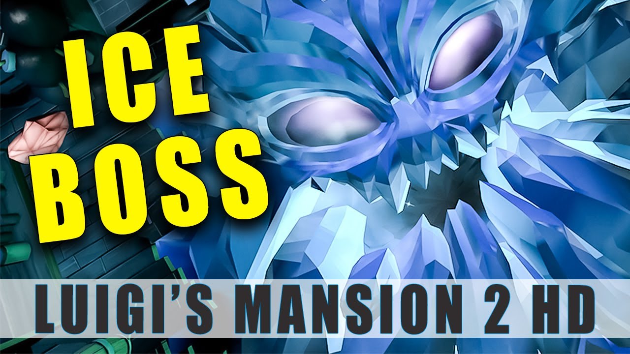Luigi's Mansion 2 HD Ice Boss - Secret Mine boss Chilly Ride - Nintendo Switch