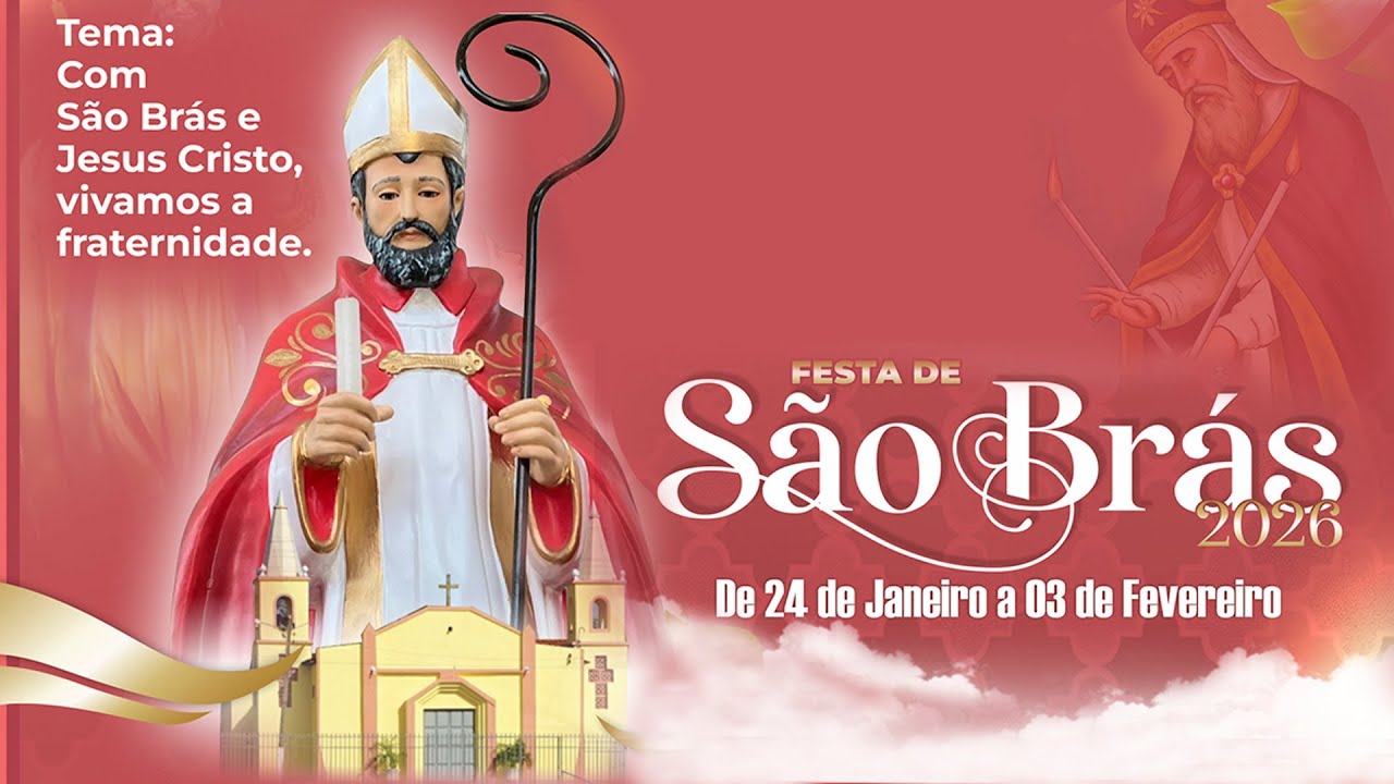 ✨ FESTA DE SÃO BRAS 2026 - AO VIVO ✨