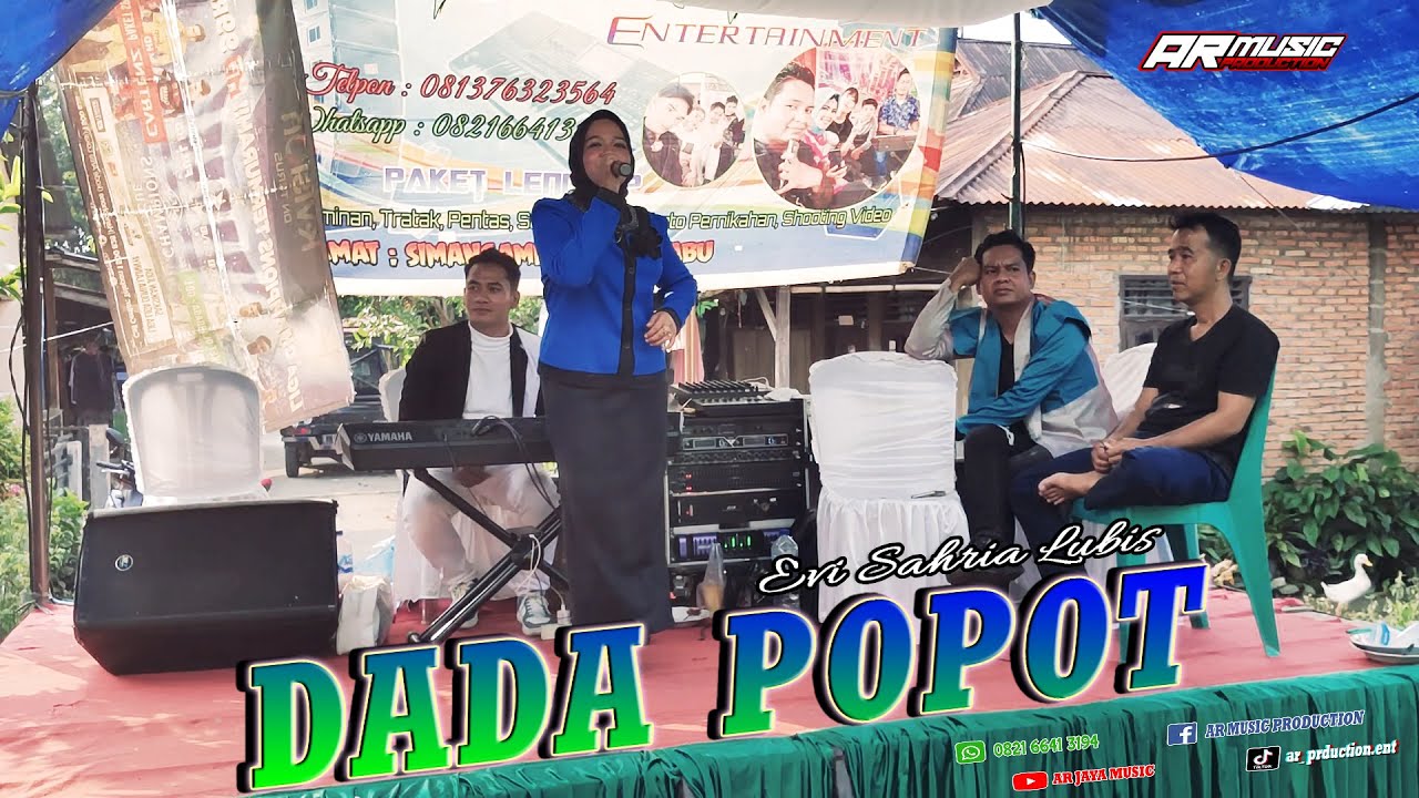 DADA POPOT || EVI SAHRIA LUBIS. Lirik. Inal Siregar