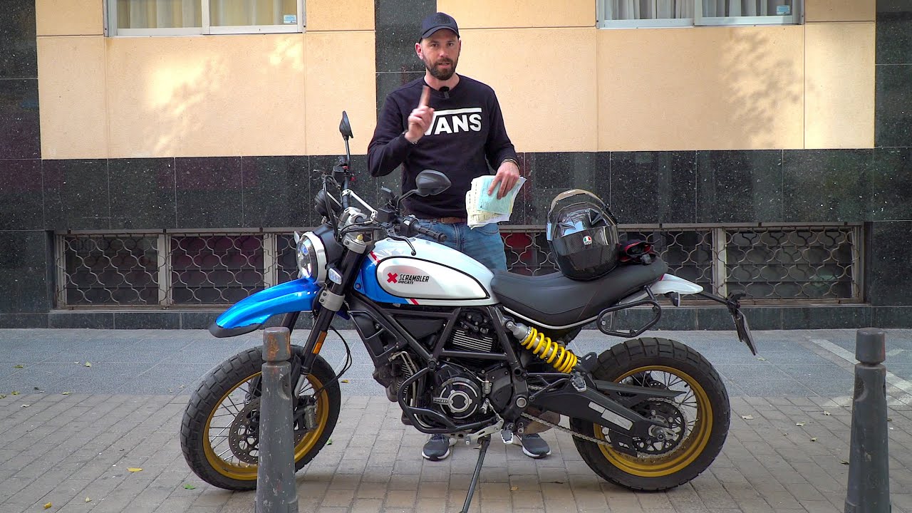 How to park correctly motorcycle in Canarias and avoid €200 FINE! | Canary Islands