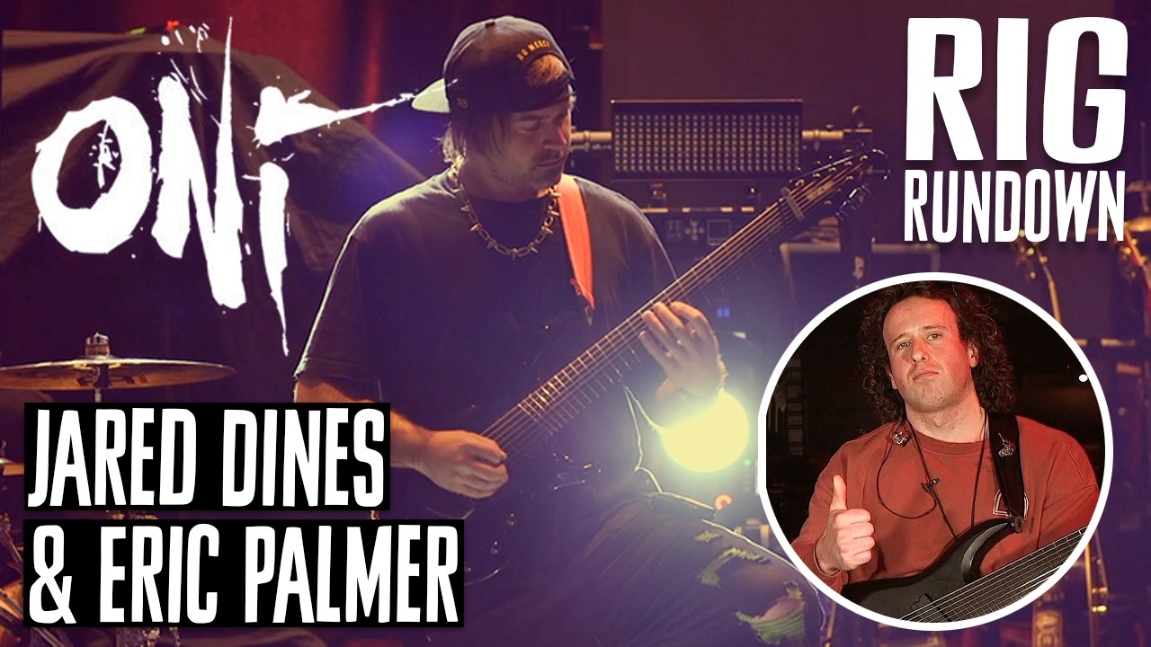Jared Dines Rig Rundown with Eric Palmer (Oni Band) Guitar Gear Tour