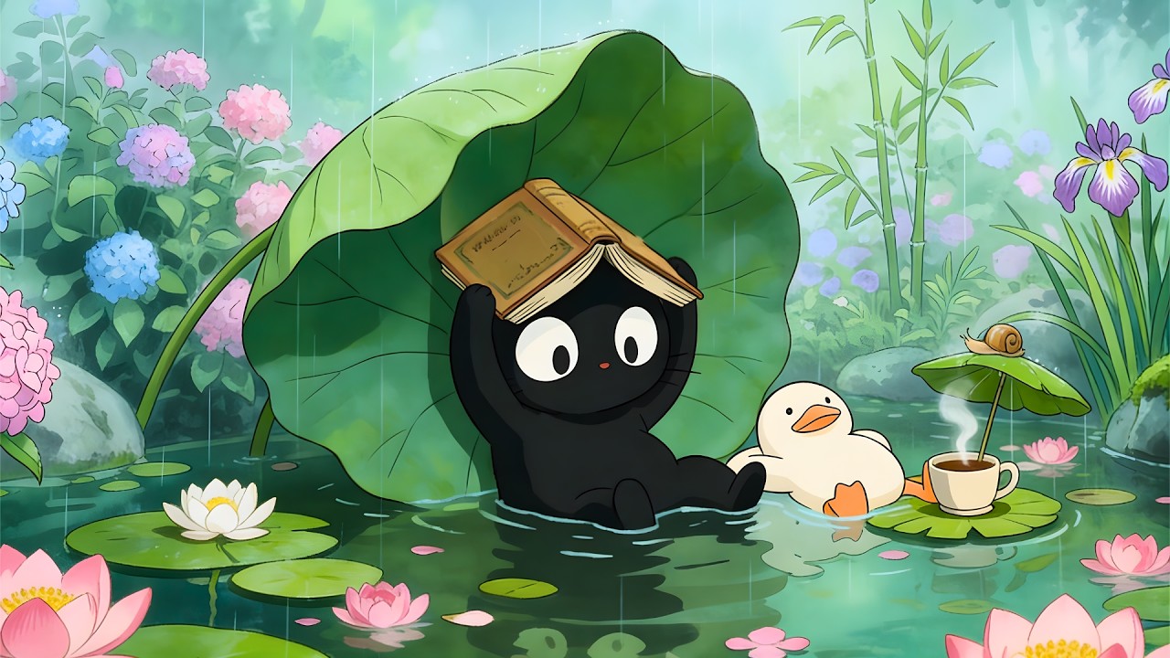 You can wait for life to get easier, or you can get better in the rain. 📚 Jazz LoFi for Productivity