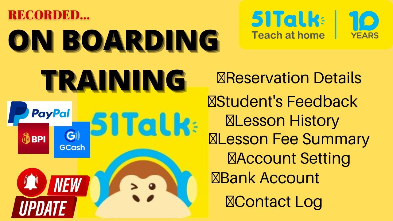 51talk On Boarding Training July 27th 2022 (2nd clip)