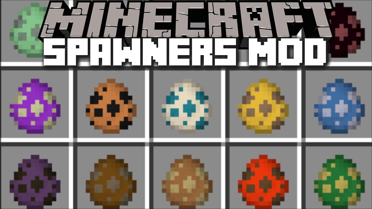 Minecraft SPAWNERS MOD / SURVIVE THE EVIL CAVE MONSTERS AND GET REWARDS!! Minecraft