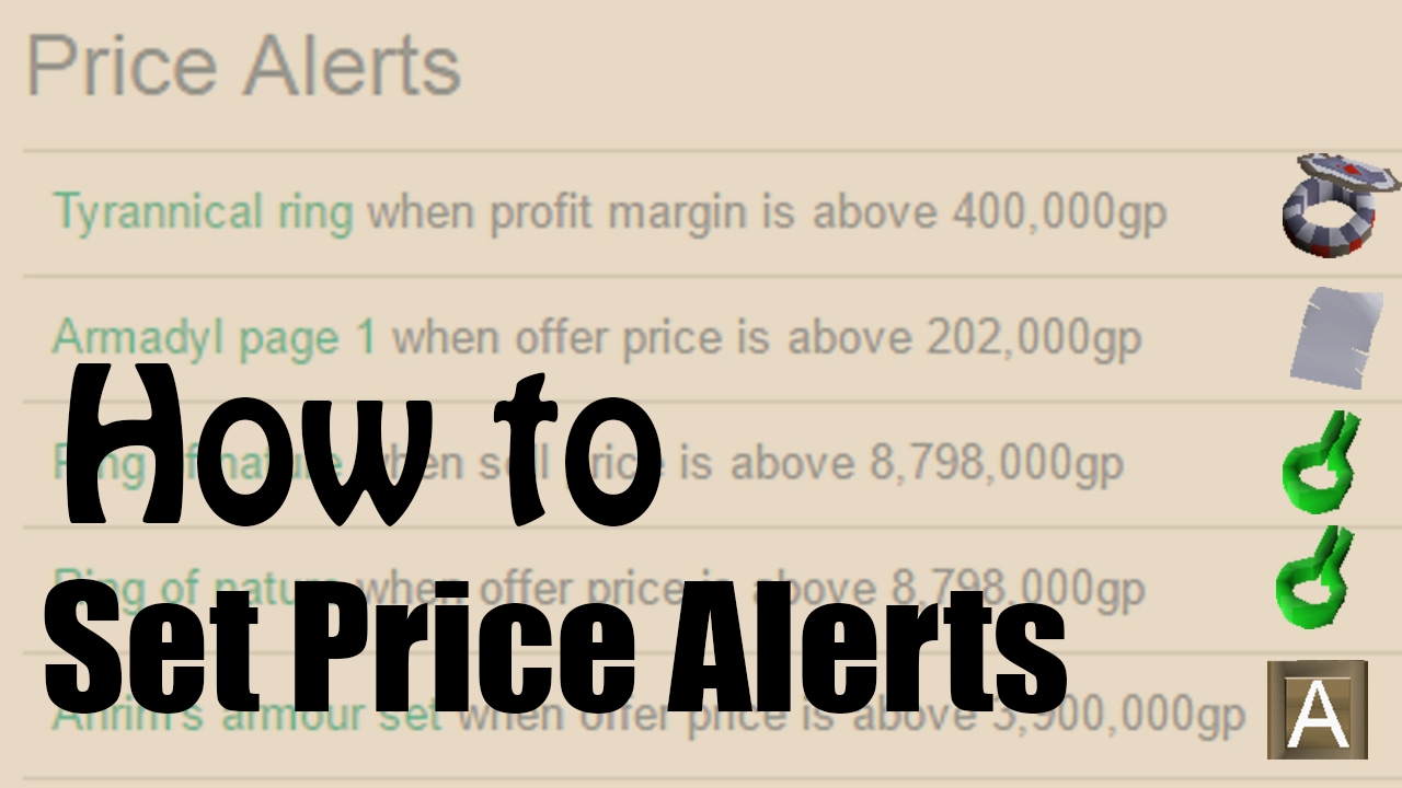 [OSRS] Get Alerted When Offers Complete in the Grand Exchange! - A Guide to Setting Price Alerts