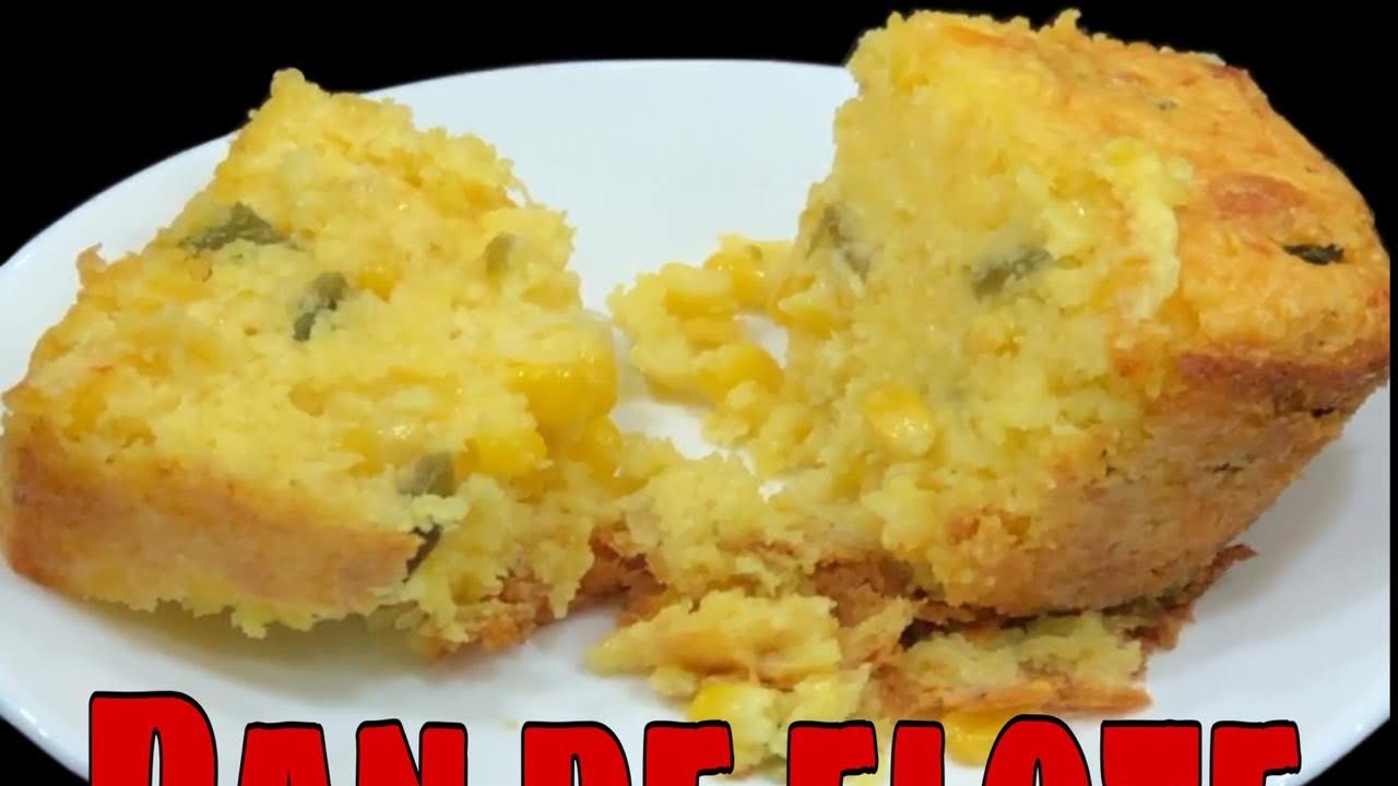 Pan de elote con rajas de chile poblano (para Sharon)