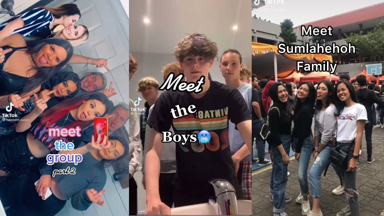 Meet the friend group TikTok