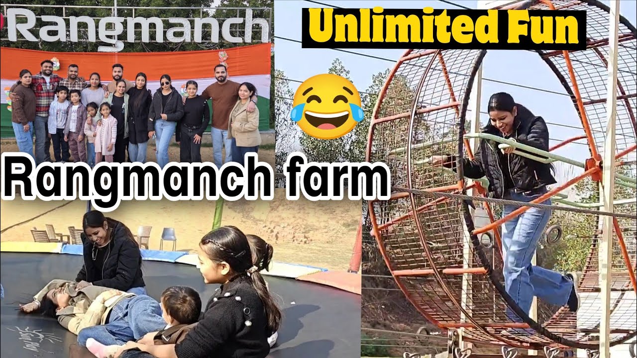 *Rangmanch Farm trip full of fun*😂|| 60+ Activities 😄|| TheLakshmivlogtoday