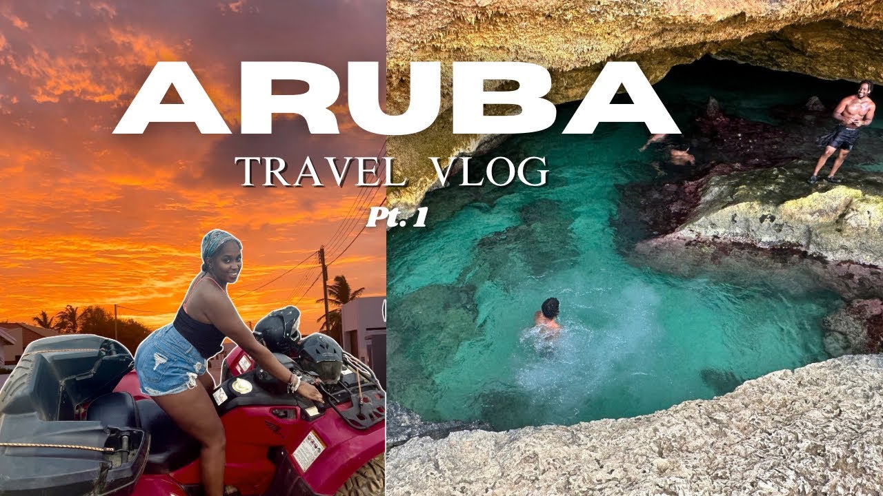 ARUBA TRAVEL VLOG Pt. 1 | Airbnb Tour + ATV Adventure + Local Cuisine & MORE