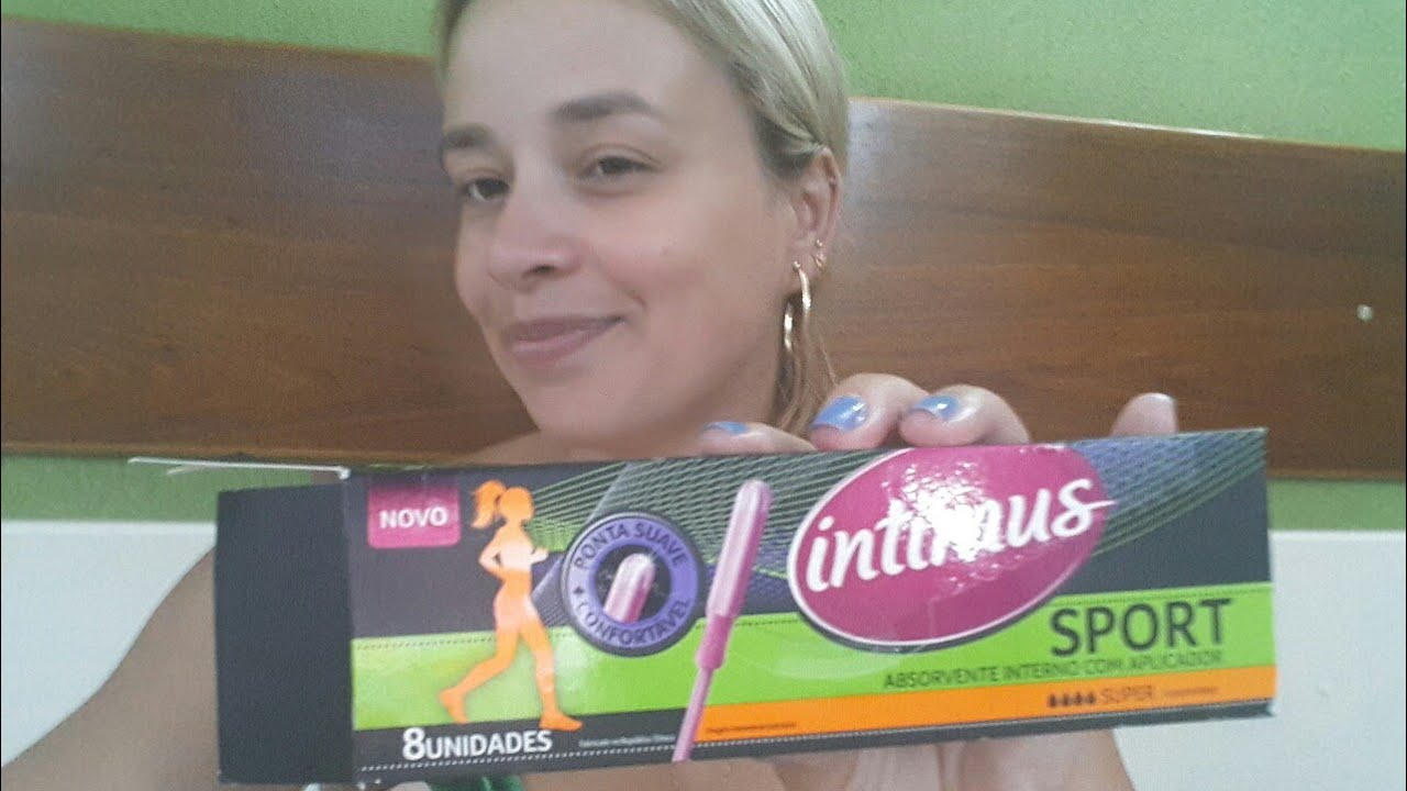 Como Colocar Absorvente Interno Com Aplicador da Intimus Sport na Prática!