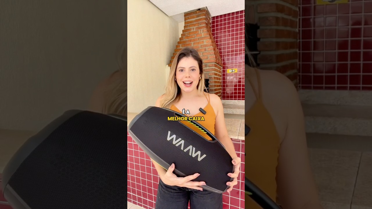 Caixa de som do Alok | Hyperboom 1000 WAAW #review
