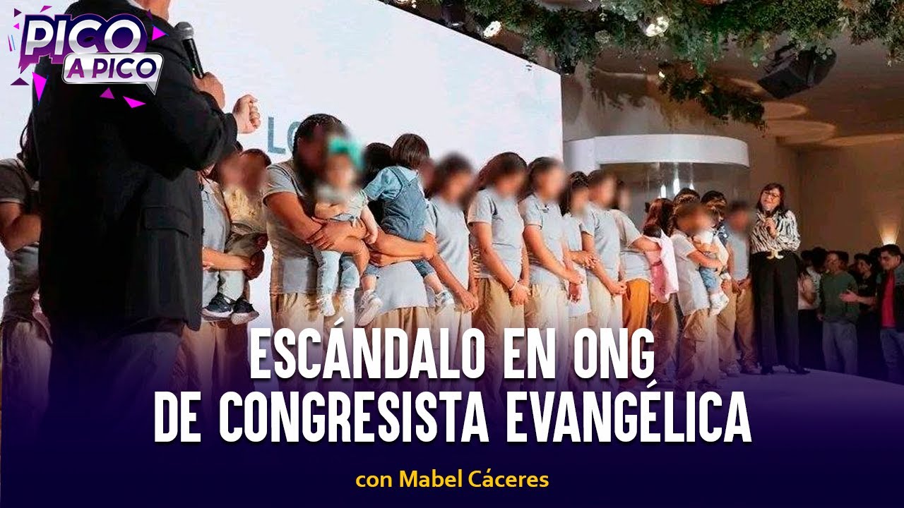 Escándalo en ONG de congresista evangélica | Pico a Pico con Mabel Cáceres