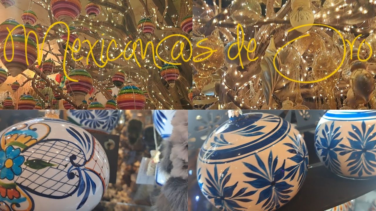 Las mejores esferas navideñas de México se elaboran en Chignahuapan, Puebla!