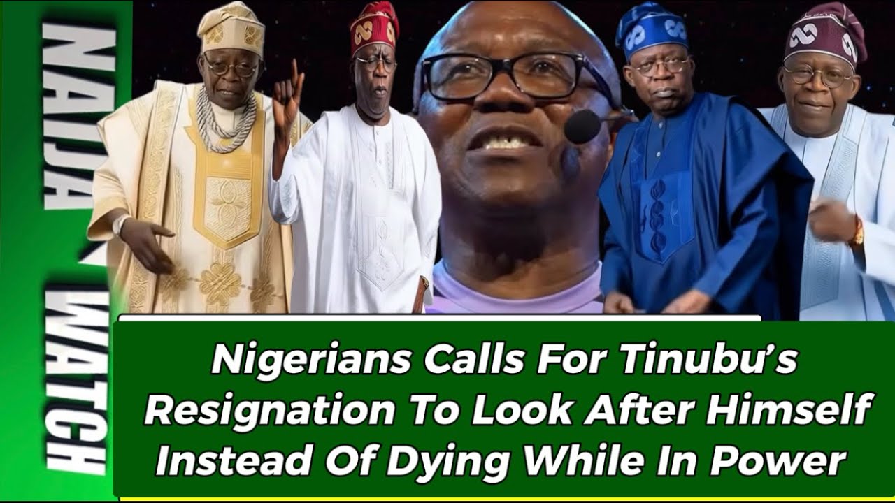 (29-1-26) Nigerians Calls For Tinubu’s Resignation To Look After Himself Instead Of Dy!ng In Power