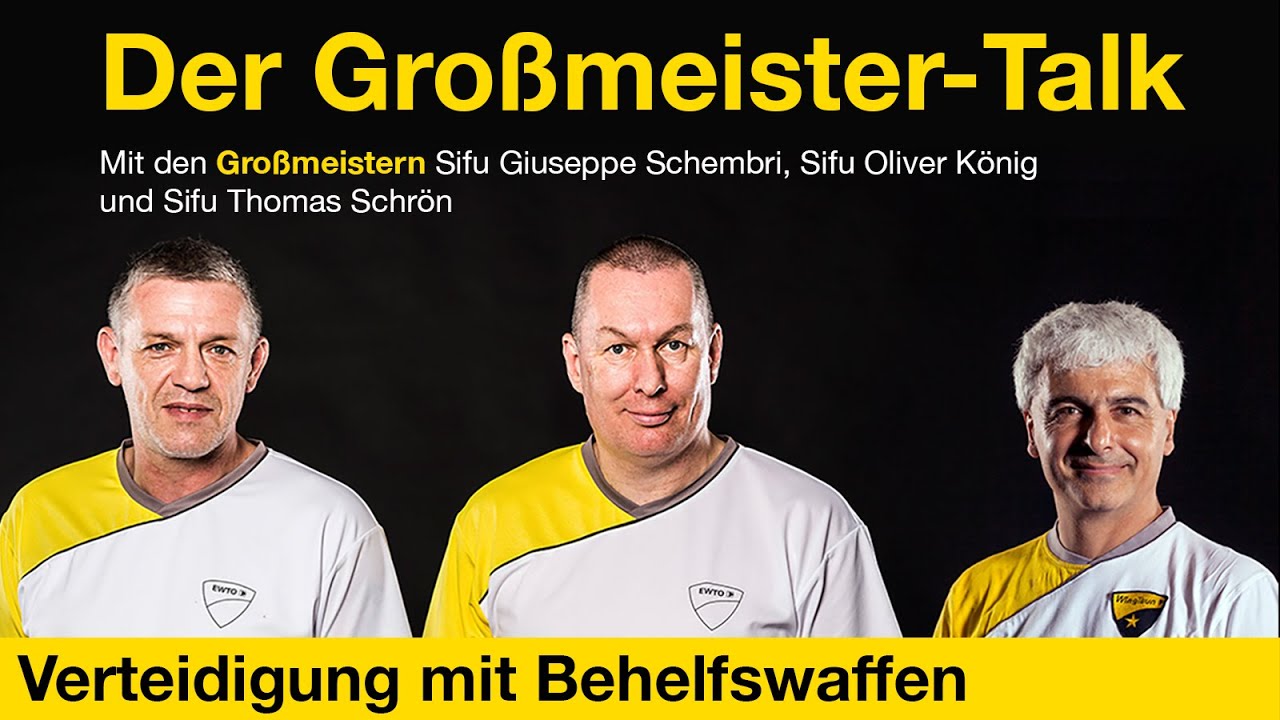 Der EWTO Großmeister-Talk: Verteidigung mit Behelfswaffen