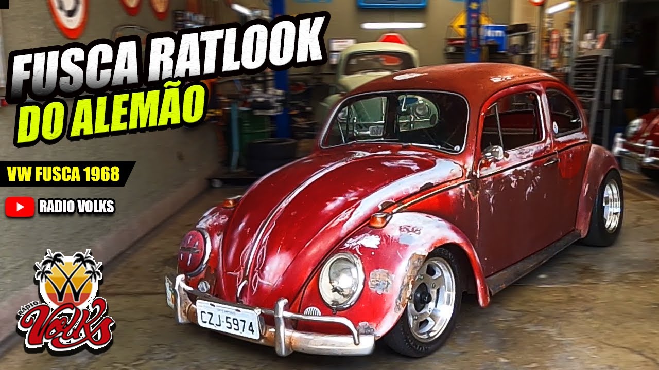 Fusca ratlook  do alemão, um rat de muito bom gosto. Sintoniza ai !!! - Rádio Volks