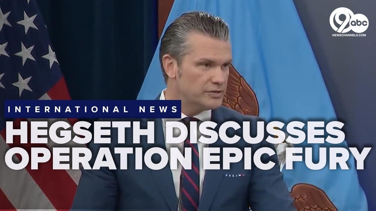 Pete Hegseth discusses Operation Epic Fury