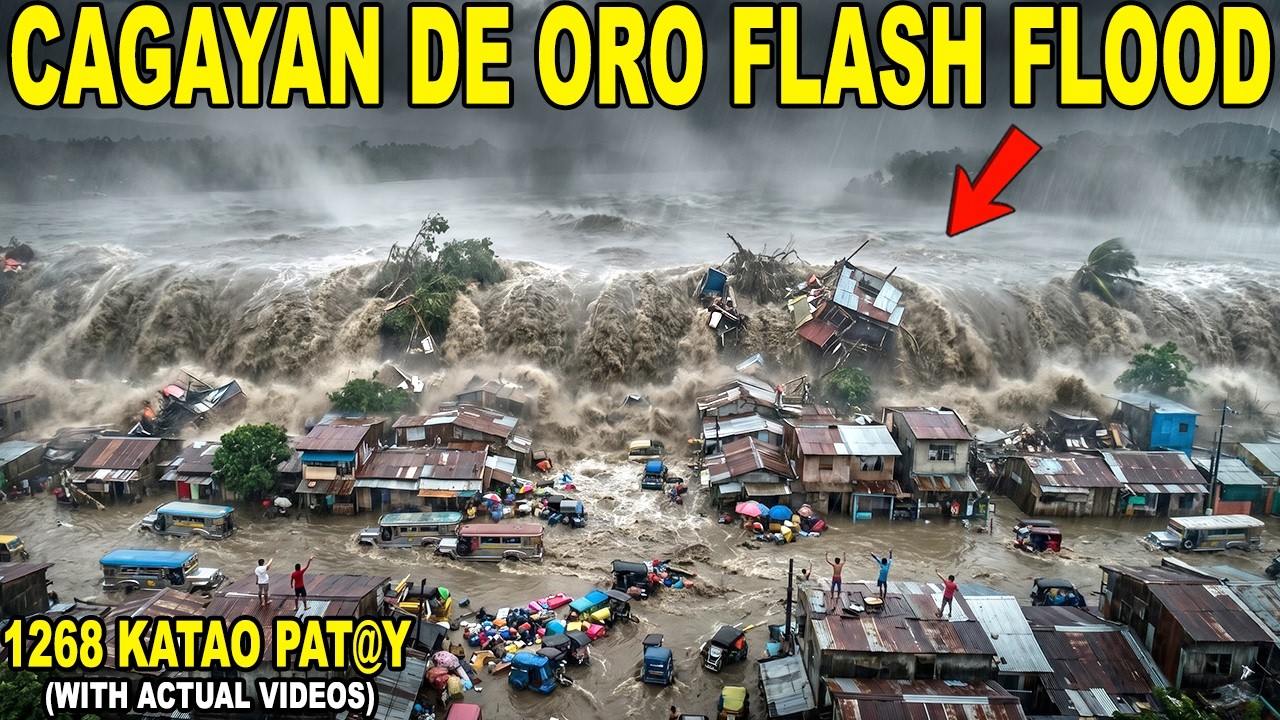 PANO NILAMON ng DAMBUHALANG BAHA ang BUONG SYUDAD ng CAGAYAN de ORO noong 2011