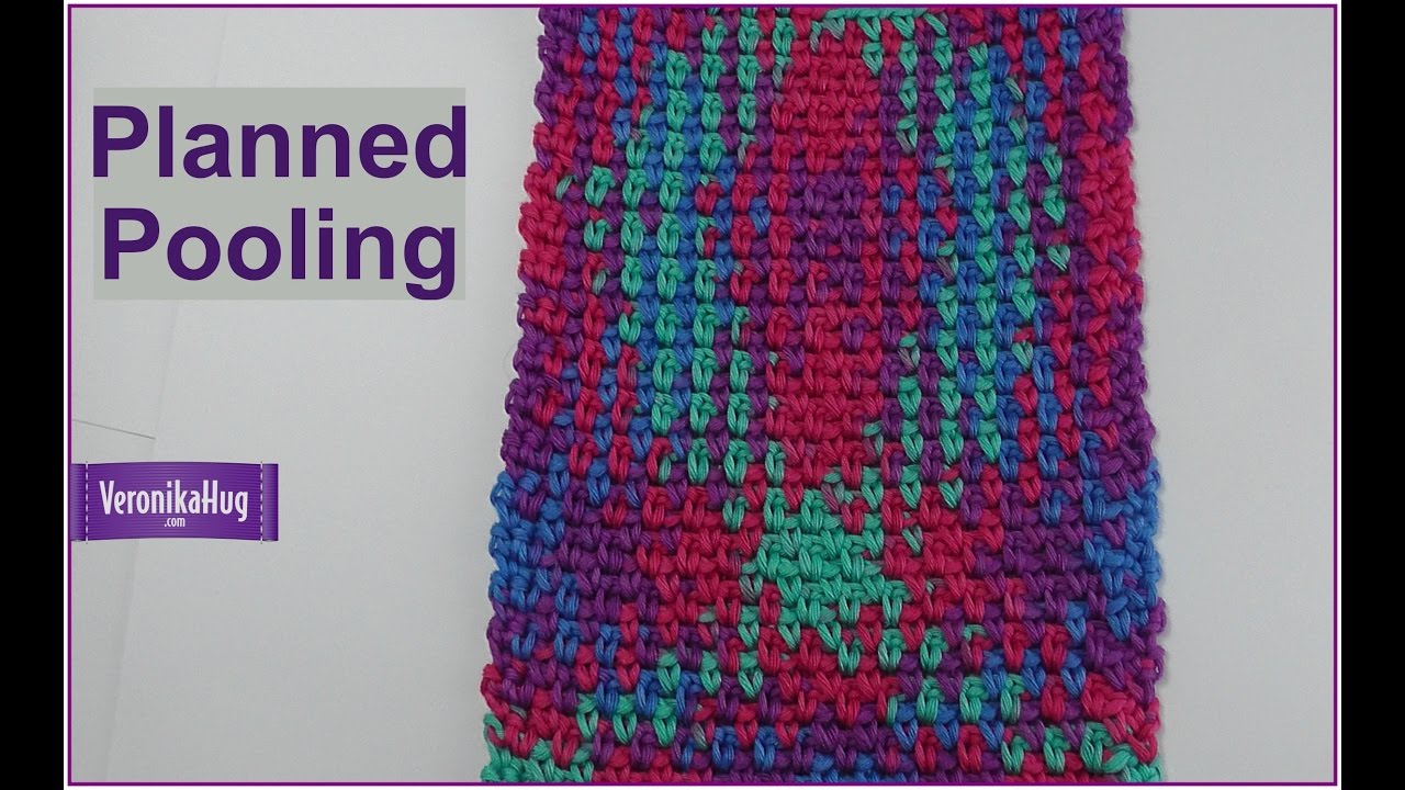 Häkeln Planned Pooling mit Joker von Pro Lana Veronika Hug  Teil 1