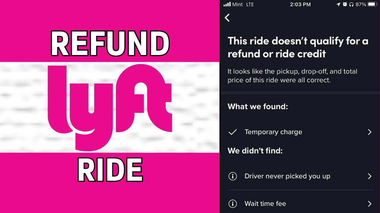 Как вернуть деньги за поездку Lyft | Метод возврата средств Lyft (СУПЕР БЫСТРОЕ РУКОВОДСТВО)