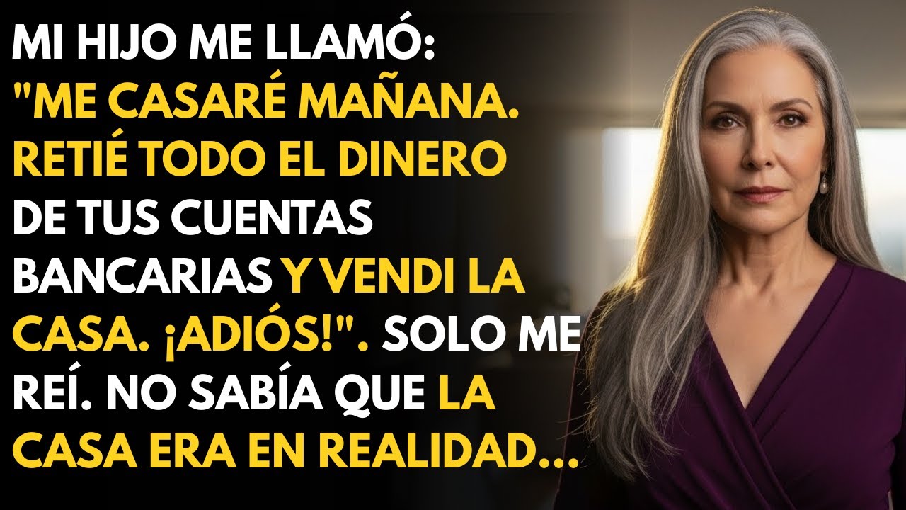 Mi hijo me llamó: 