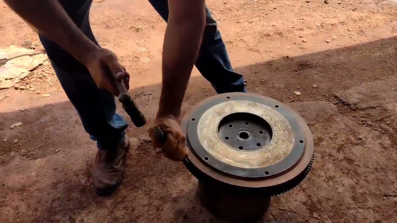 Retirar e colocar cremalheira no volante do motor da D10