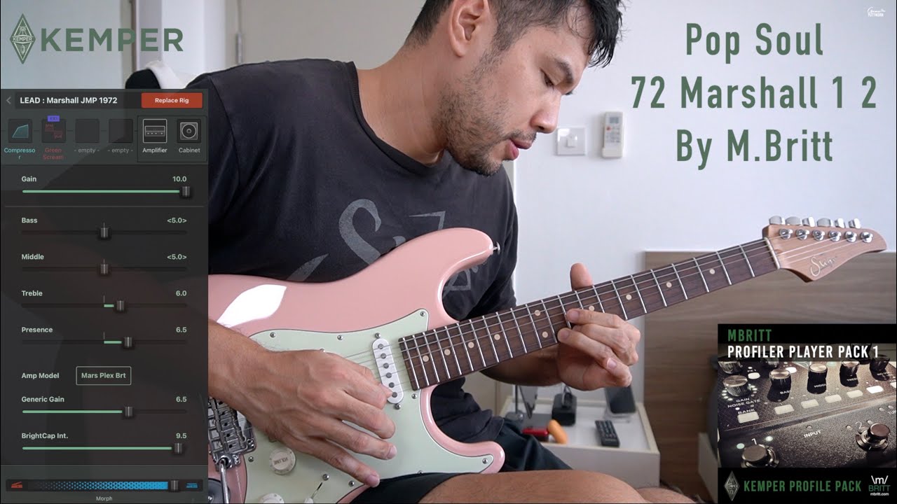 Pop Soul Fusion (Kemper Profiler Player / 72 Marshall 1 2 By M.Britt) - Game Guitarist 
