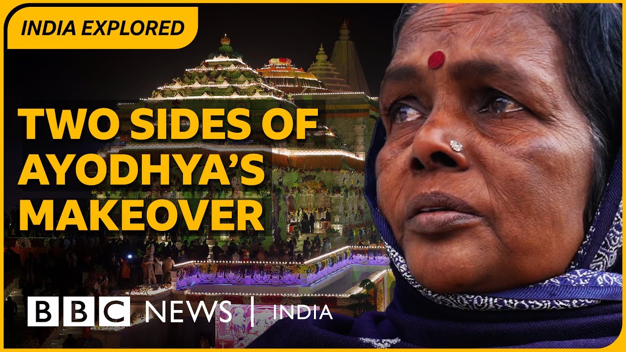 Ayodhya: Residents torn over the holy city's makeover | BBC News India