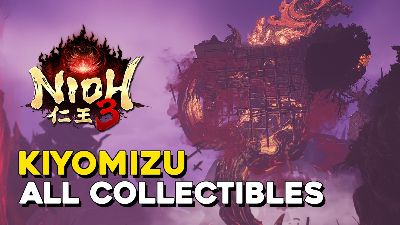 Nioh 3 Kiyomizu All Collectible Locations (All Kodama, Chijikos, Scampuss...)