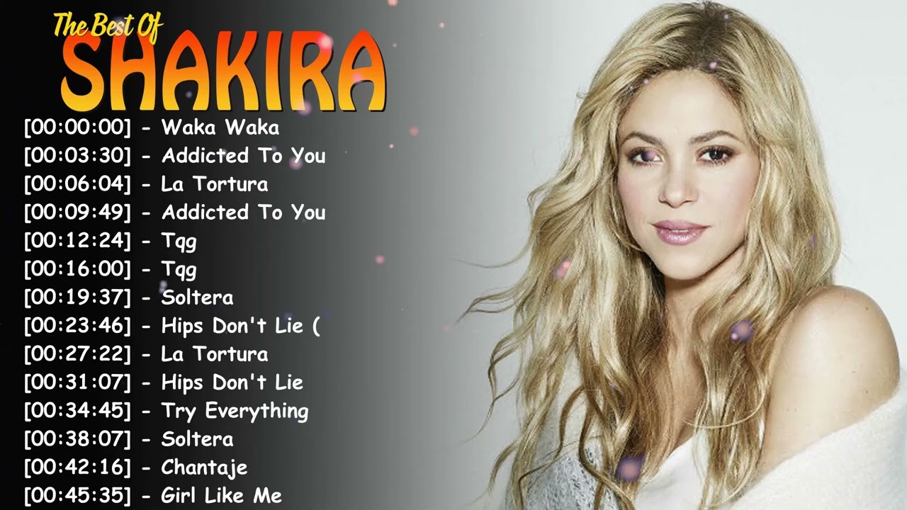Shakira Top Hits Playlist 2026 – Global Dance & Pop Sensation