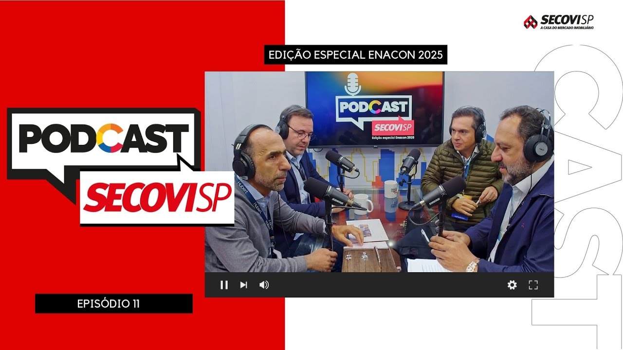 Podcast Secovi-SP – Edição Especial Enacon 2025: Episódio 11 - Inteligência Artificial