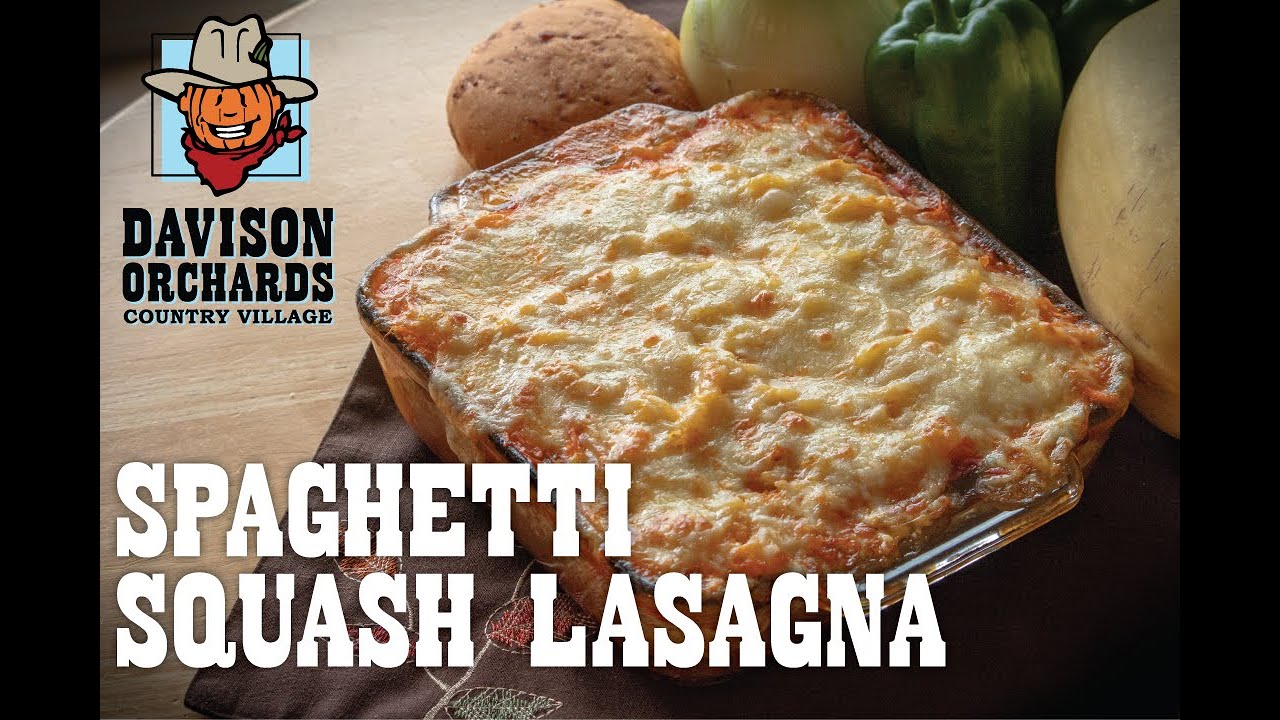 Family Recipes -- Spaghetti Squash Lasagna