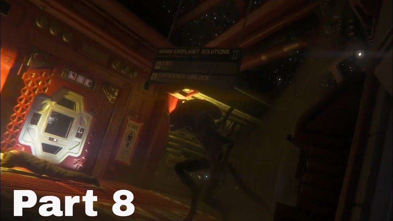 Alien Isolation | Launching the Alien into Space - Part 8