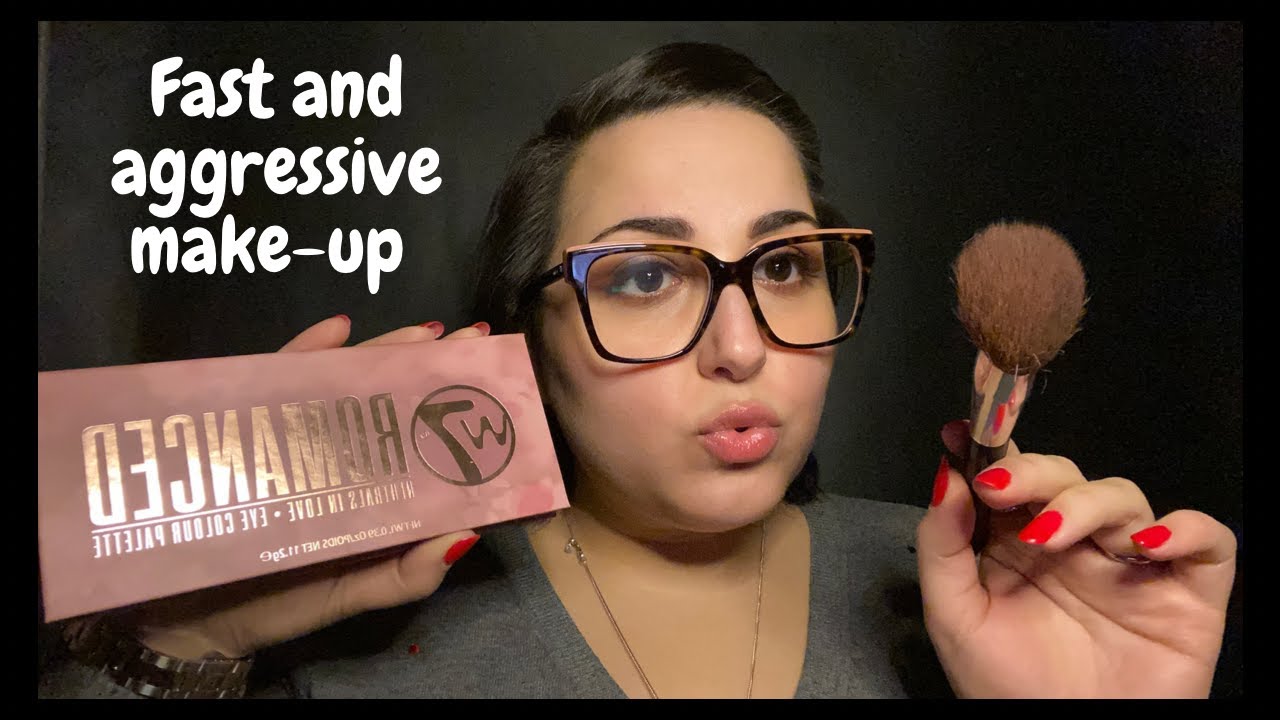 \\ TI TRUCCO IN MODO FAST & AGGRESSIVE TU... RILASSATI\\ #asmrita #fast&aggressiveasmr 🍩😴💄