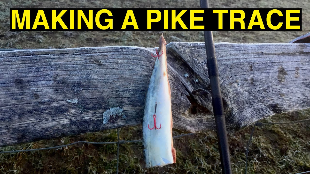 Making A Simple Wire Trace For Pike Fishing