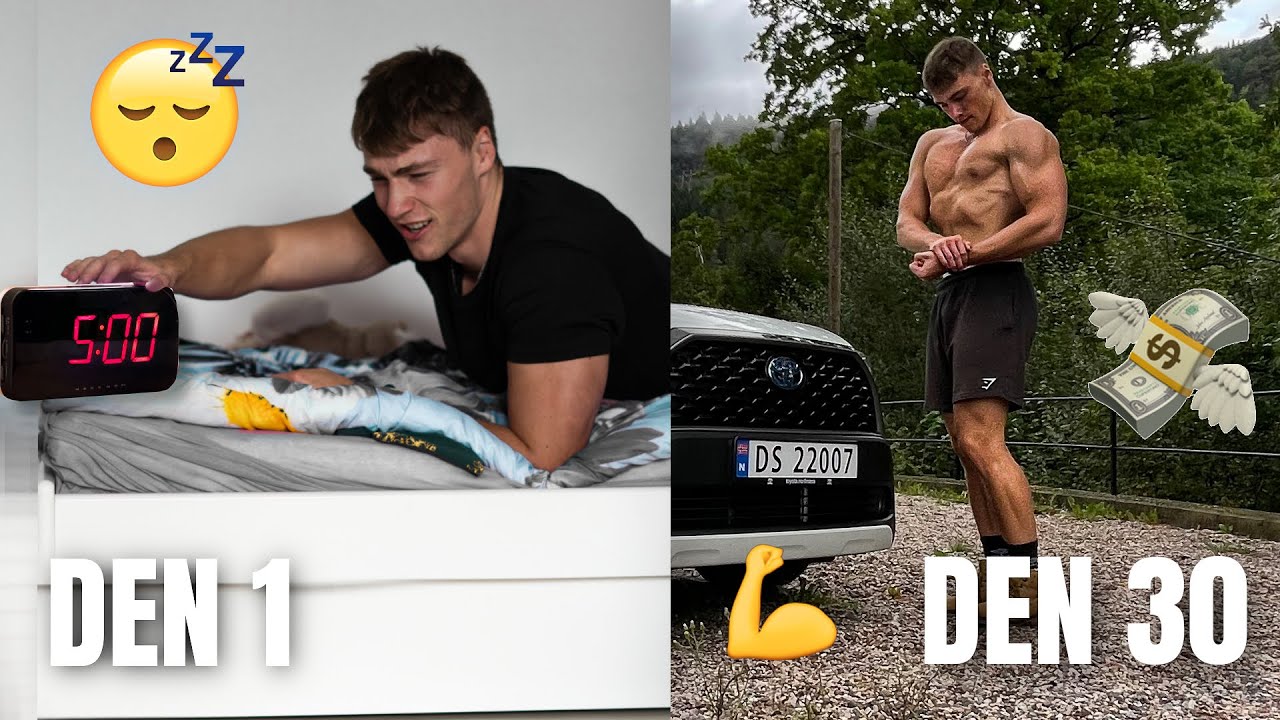 30 Dní Zkouším EXTRÉMNÍ RANNÍ RUTINU!
