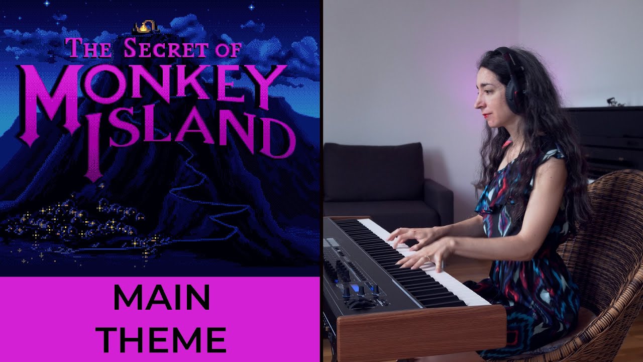 Monkey Island Main Theme (from The Secret of Monkey Island, for Piano & Flute Stops)
