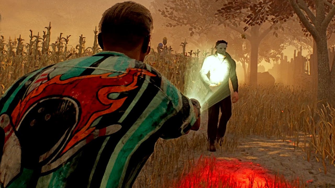 Baited Michael Myers to use Deliverance  ( Dead by Daylight )