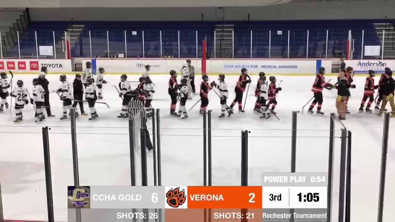 CCHA Bantam GOLD VS. VERONA