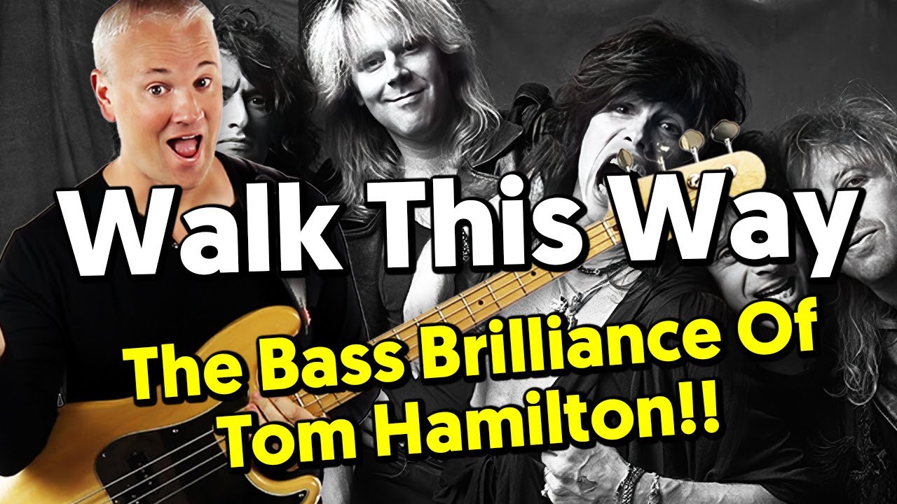 Walk This Way - Tom Hamilton's AWESOME Bass Lines!!