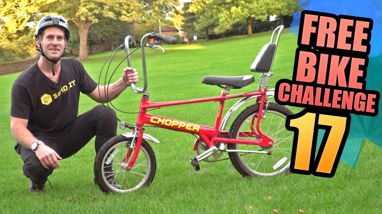 THE FREE BIKE CHALLENGE - PART 17 - RALEIGH CHOPPER BIKE