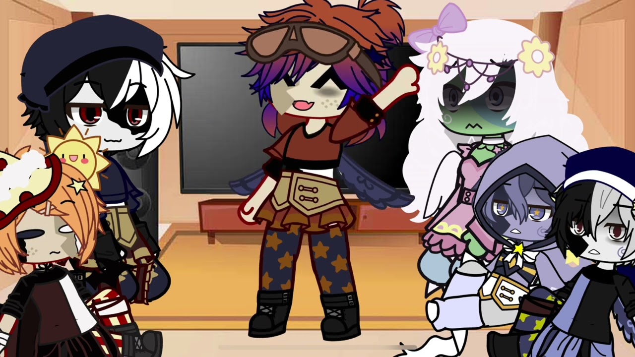 | TSAMS REACTS TO SUNS AUS | #gacha #sunandmoonshow #lunarandearthshow |