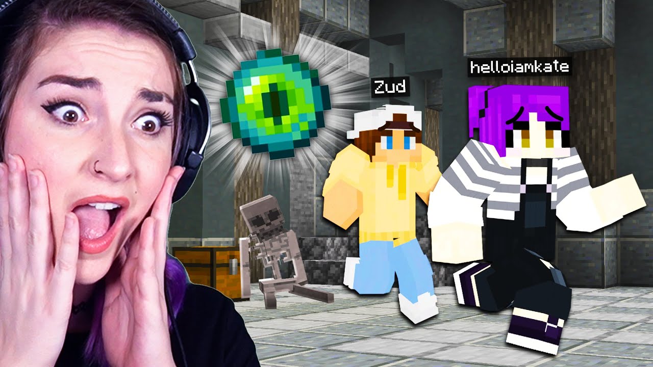 КАК СПАСАТЬСЯ ОТ УБИЙСТВЕННОГО ГЛАЗА ЭНДЕРА?! Часть 1 [Minecraft]