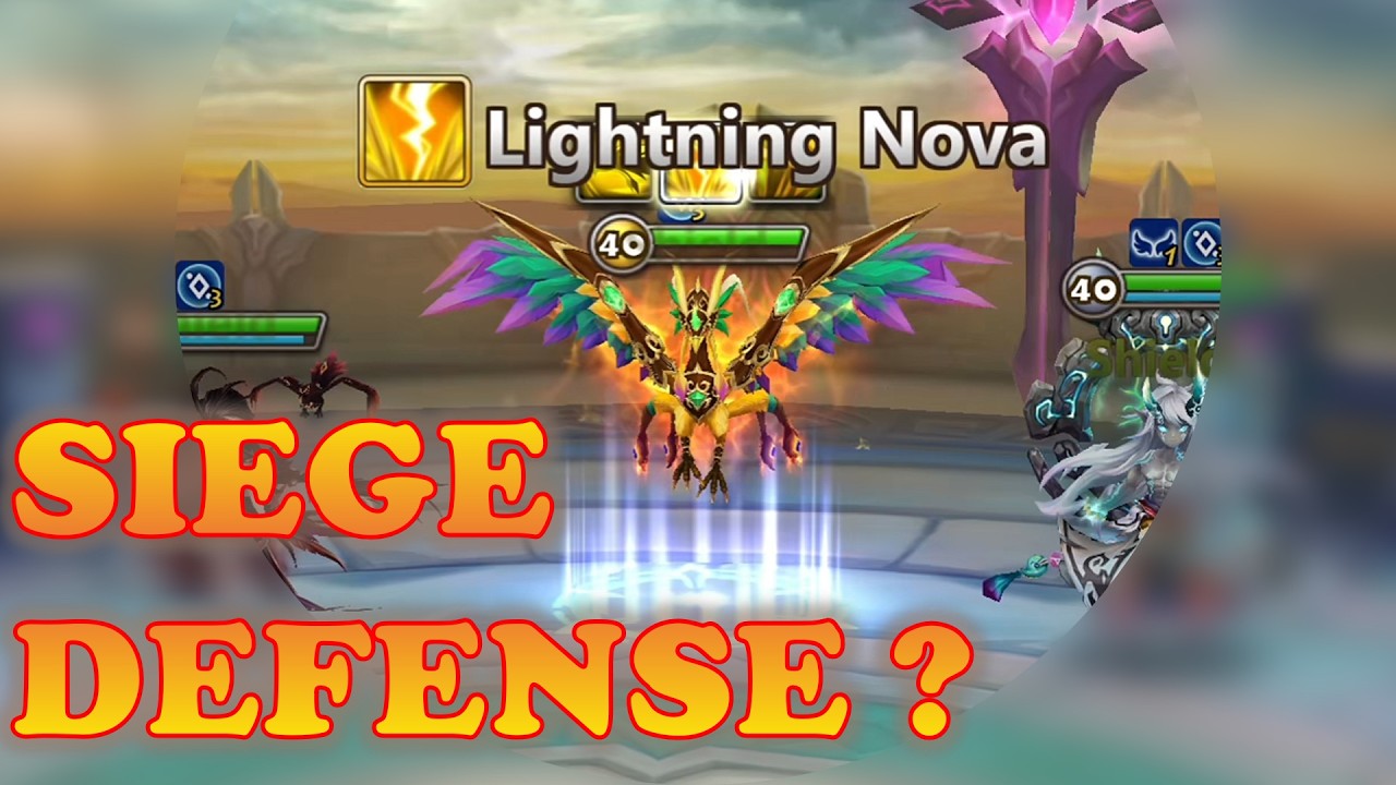 Bro gets out of Giant Abyss | Guild Siege | Summoners War