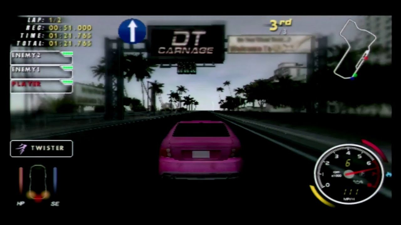 DT Carnage -- Gameplay (PSP)