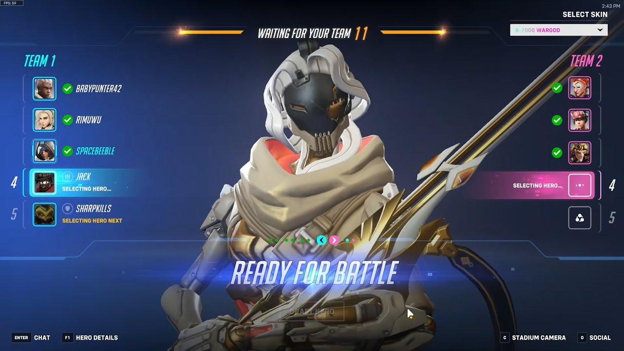 Overwatch 2 - Ana Stadium Gameplay (No Commentary)