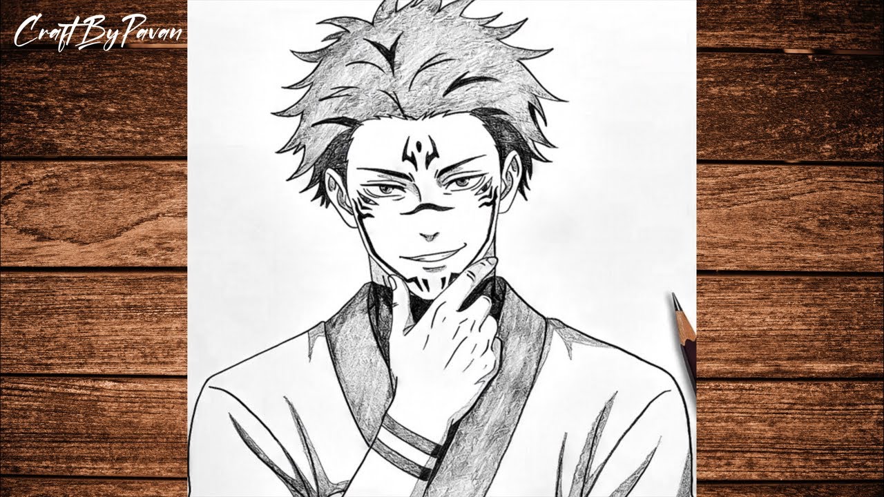 Drawing Sukuna in Megumi’s Body || LIVE! Drawing ✍️
