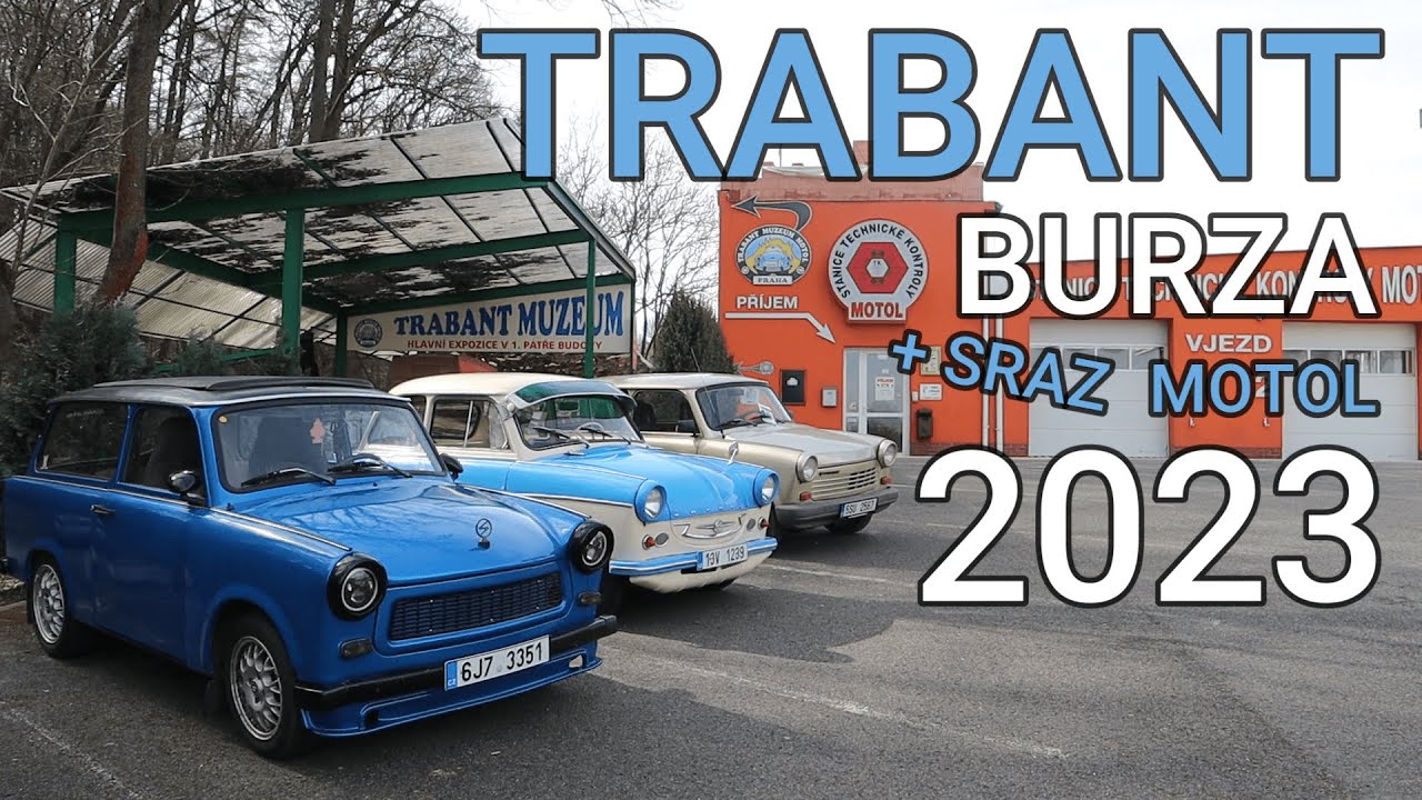 Trabant sraz + burza Motol 2023 @jawetak